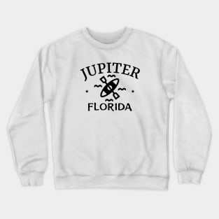 Jupiter, Florida Kayak Crewneck Sweatshirt